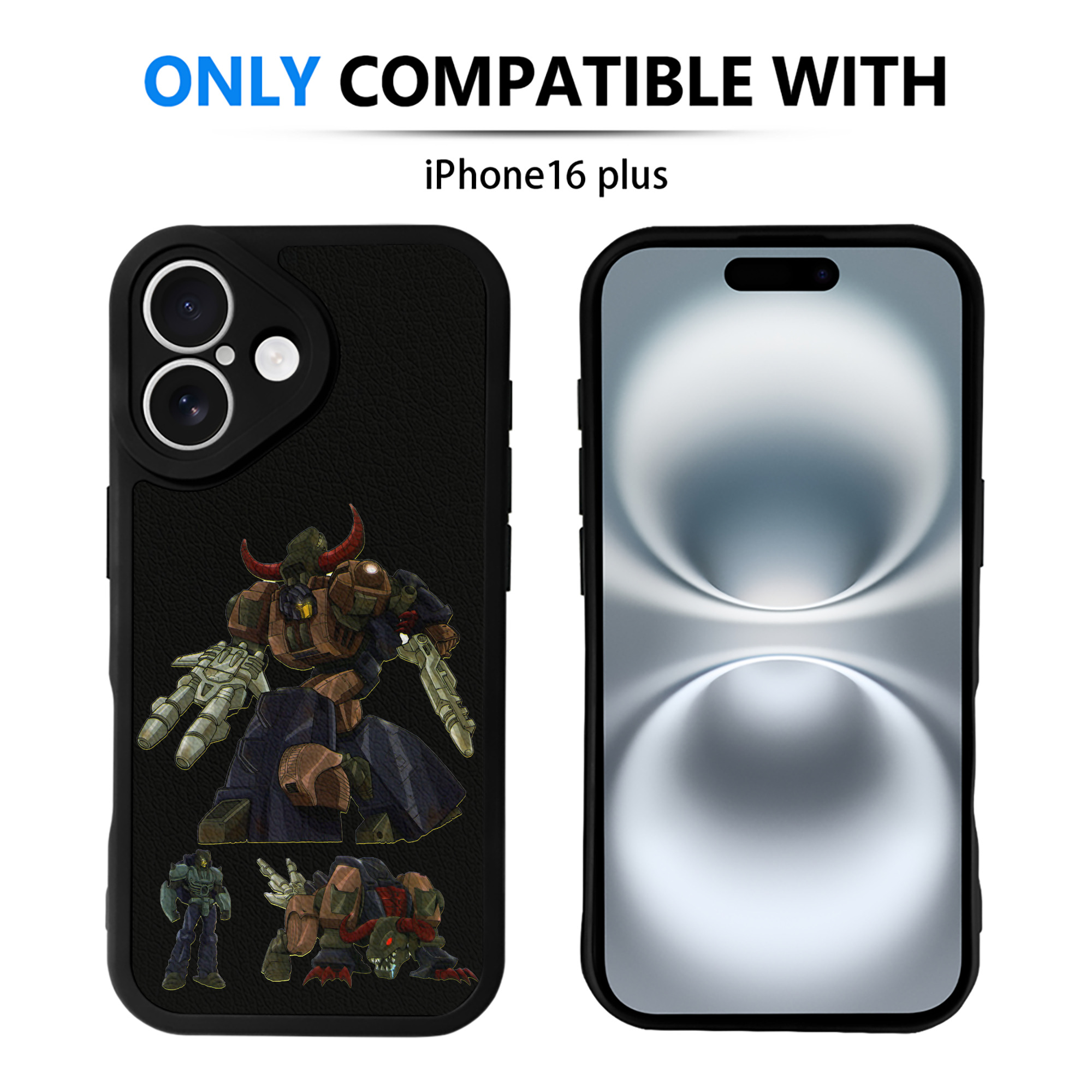 （画像用）  【iPhone 16シリーズ対応】シリコンスマホケース（レザー調） 材質：シリコン